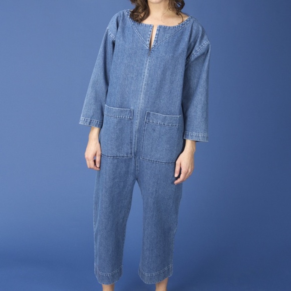 Ilana Kohn Meg Coverall Denim Medium